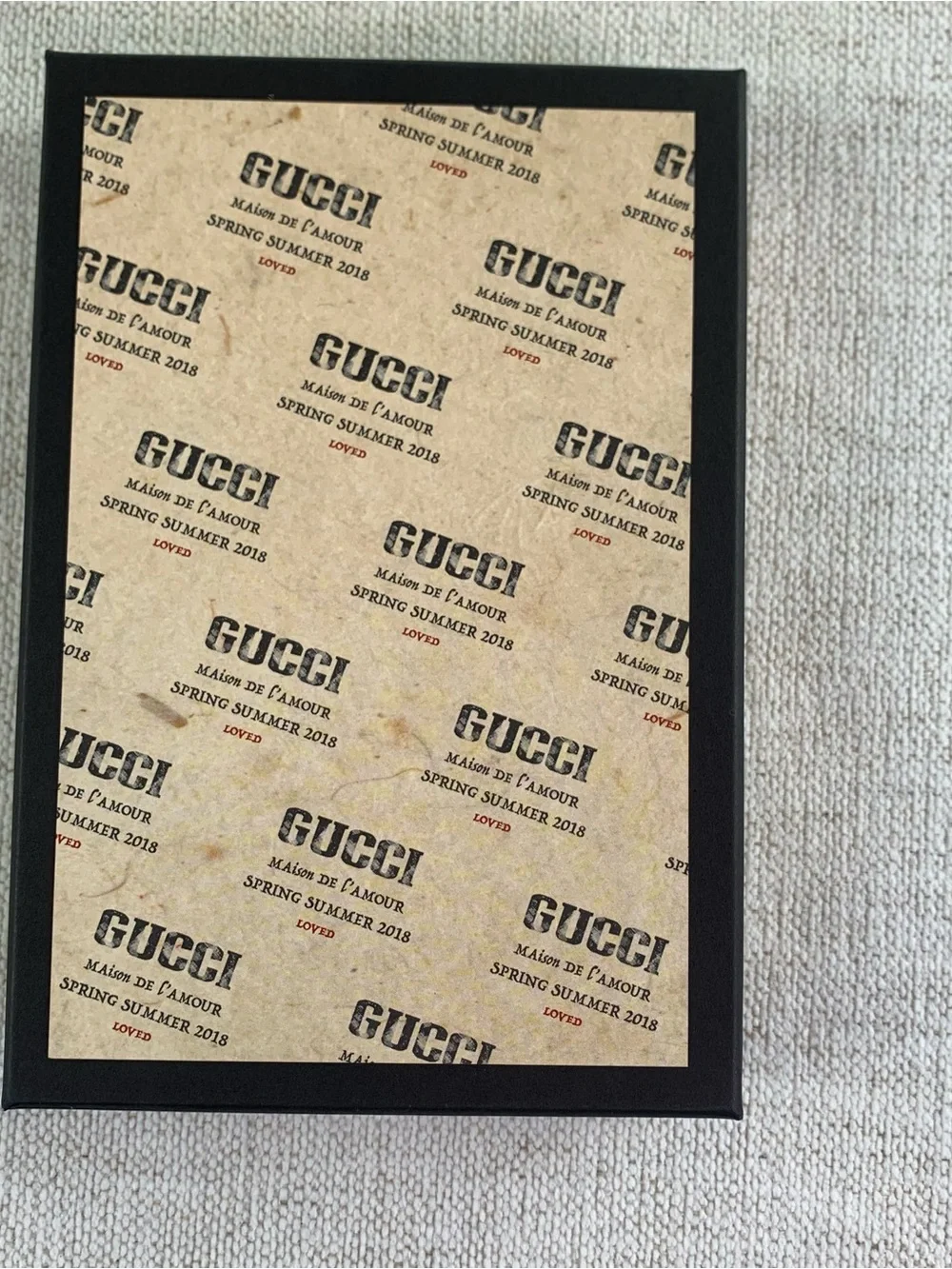 Gucci New Cream & Gold Signature Logo GUCCY iPhone 7 Case